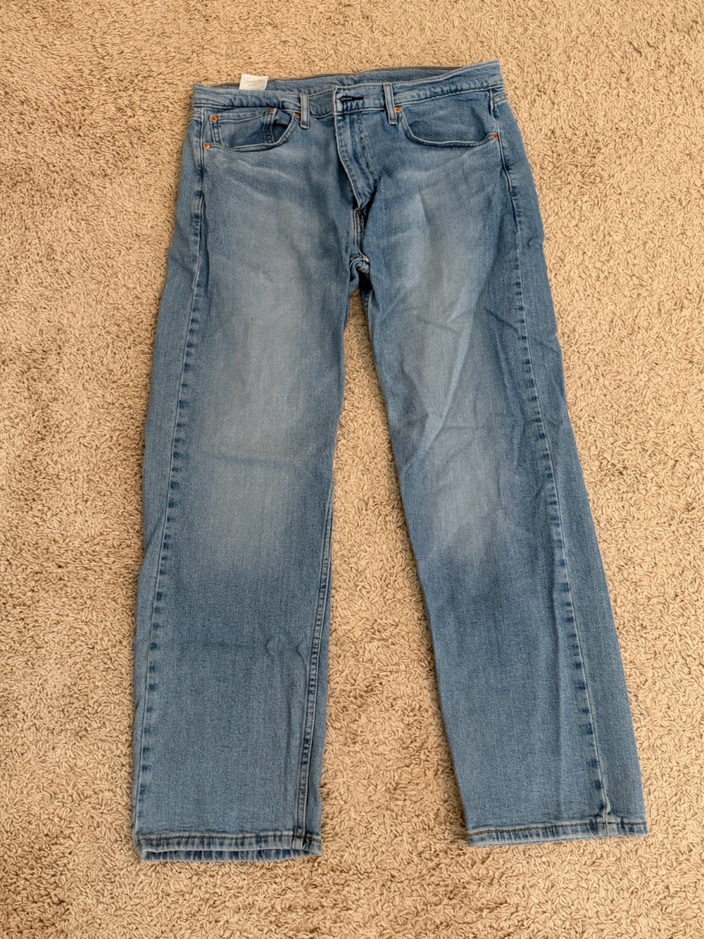 Levi's Men's Medium Blue Straight Leg Jeans